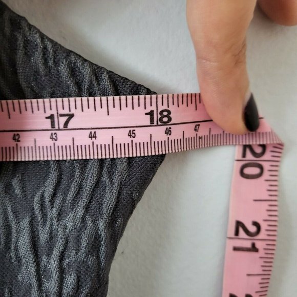 EUC BCBG Generation Textured Blue Cap Sleeve Sheath Pockets Mini Dress Size M - Picture 5 of 12